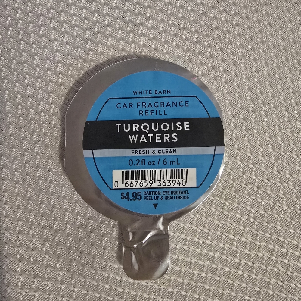 💙 2/$8 Bath And Body Works Turquoise Waters Car Fragrance Refill